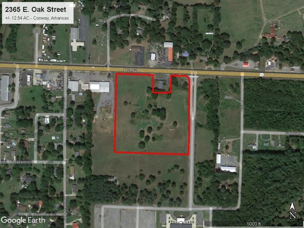 Vacant Land for sale – 2365 E Oak   Conway, AR