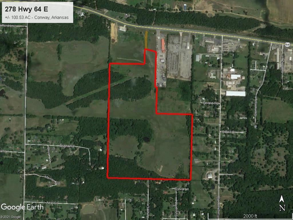 Vacant Land for sale – 278  Hwy 64 East   Conway, AR