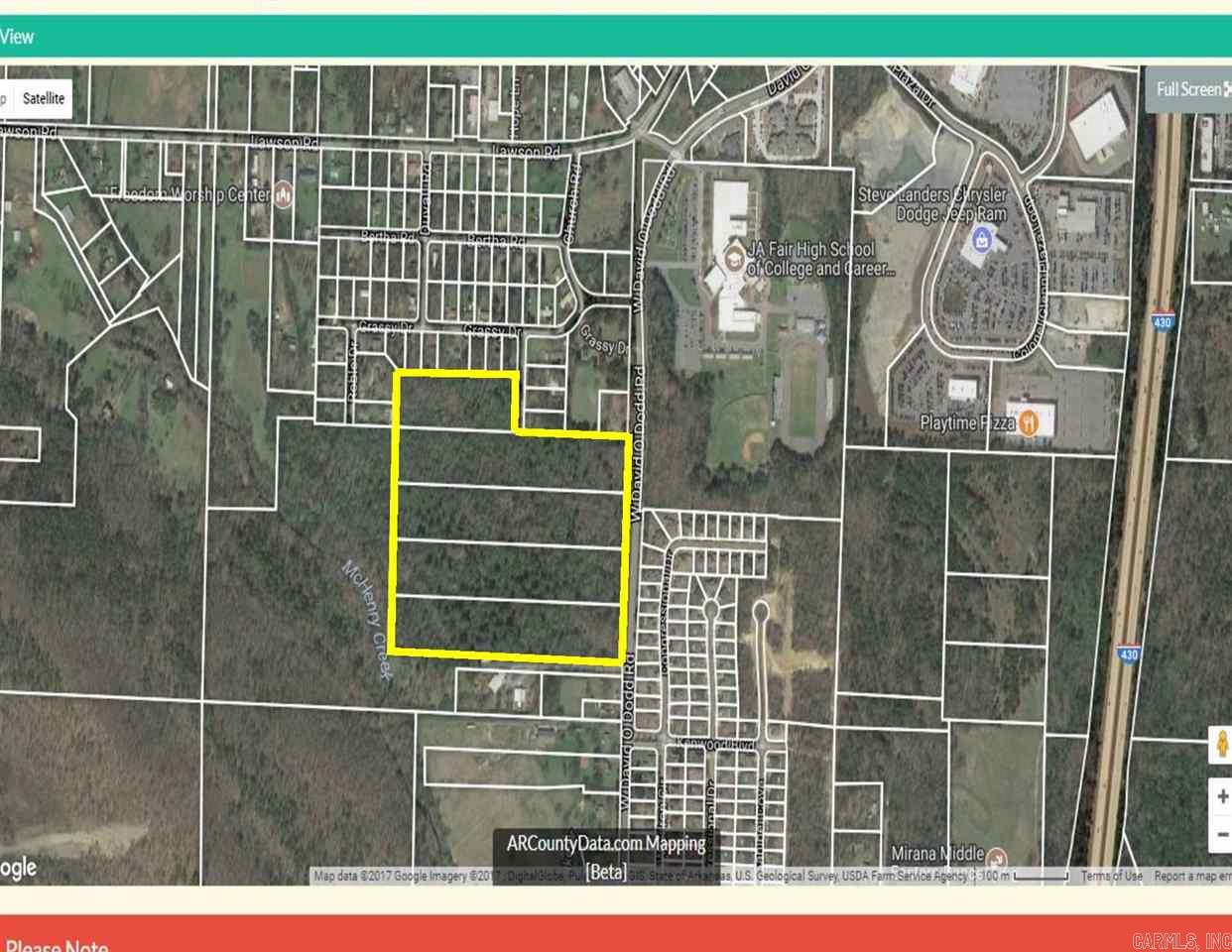 Vacant Land for sale –   David O. Dodd Road   Little Rock, AR