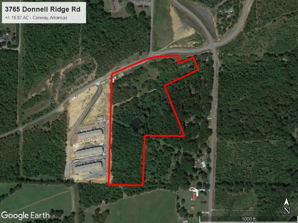 Vacant Land for sale – 3765  Donnell Ridge   Conway, AR
