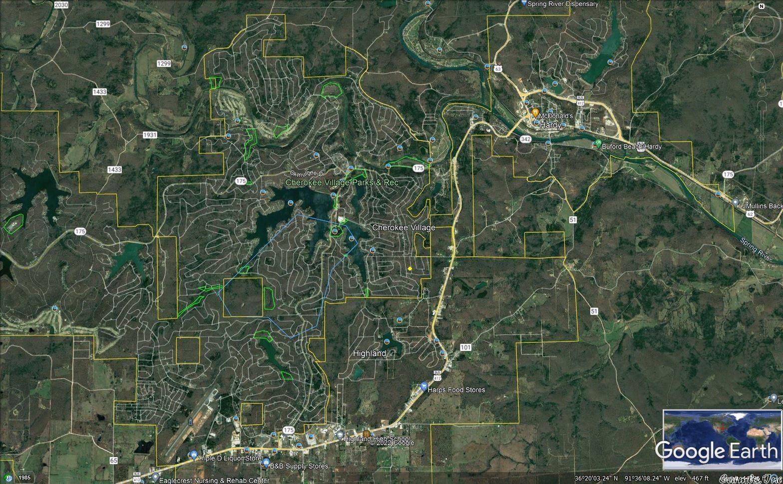 Photo 4 - Vacant Land for sale – L-11, B-2  Yuma   Cherokee Village, AR