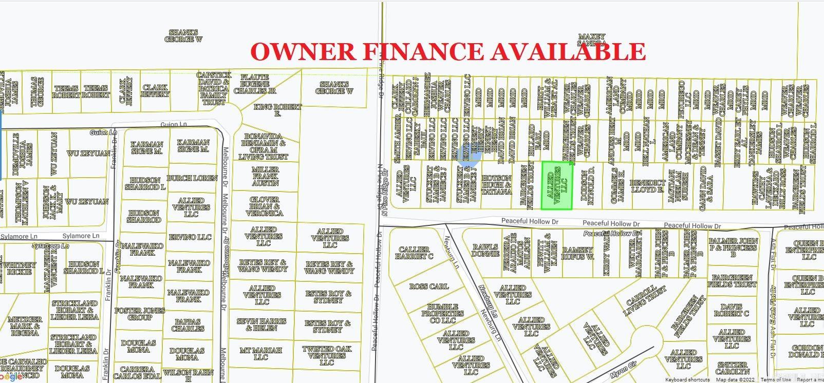 Vacant Land for sale – 1712  Peaceful Hollow   Horseshoe Bend, AR