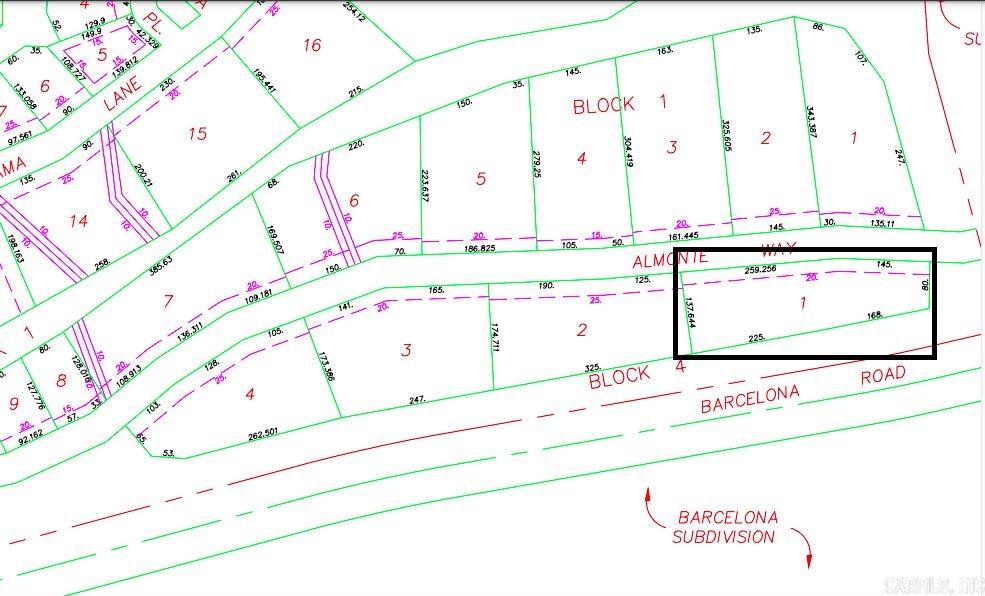 Photo 7 - Vacant Land for sale – Lot 1 Blk 4  Almonte Way   Hot Springs Village, AR