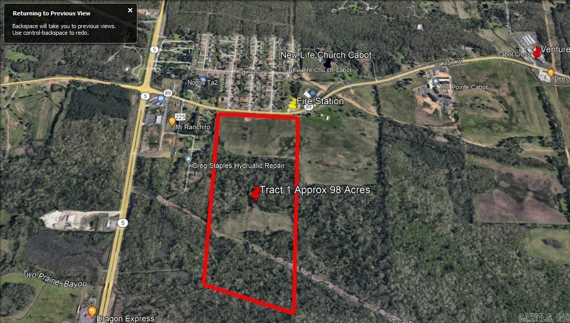 Vacant Land for sale – 0  W Main   Cabot, AR