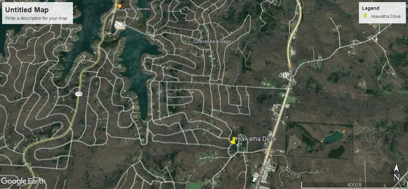 Photo 3 - Vacant Land for sale – L-11 & 12, B17  Hiawatha   Cherokee Village, AR