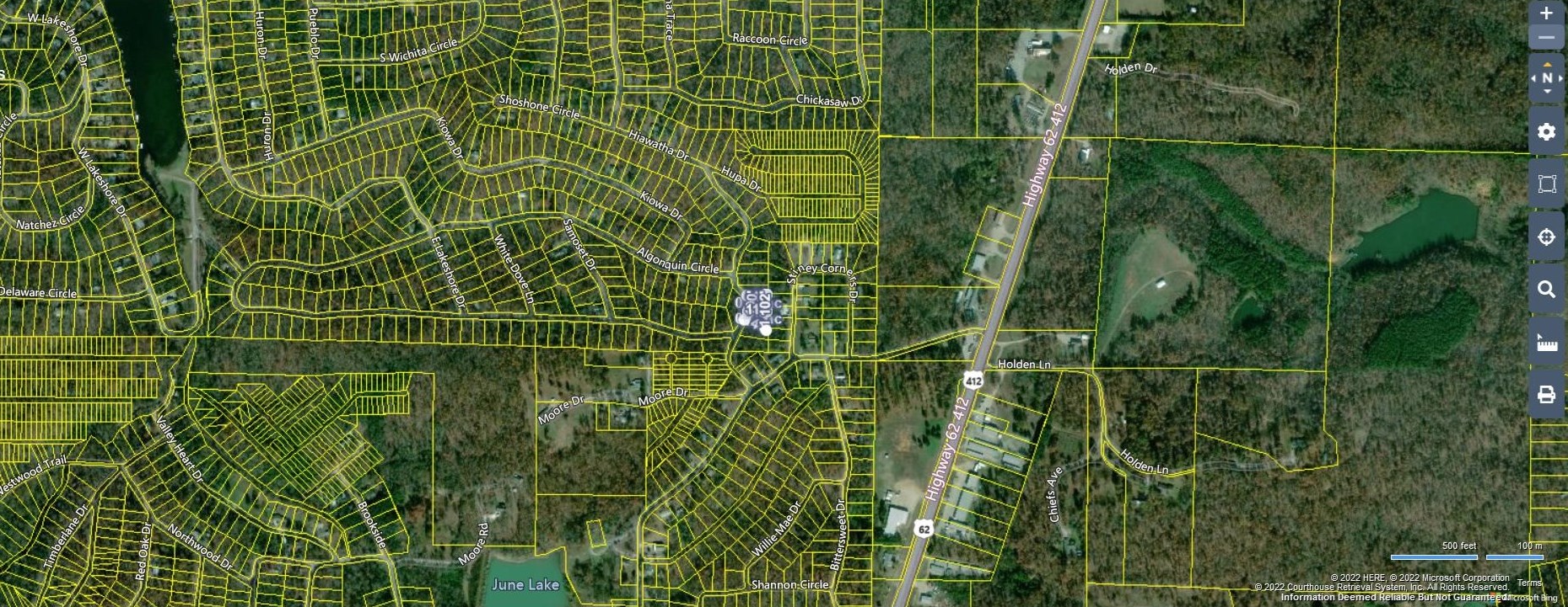 Photo 6 - Vacant Land for sale – L-11 & 12, B17  Hiawatha   Cherokee Village, AR