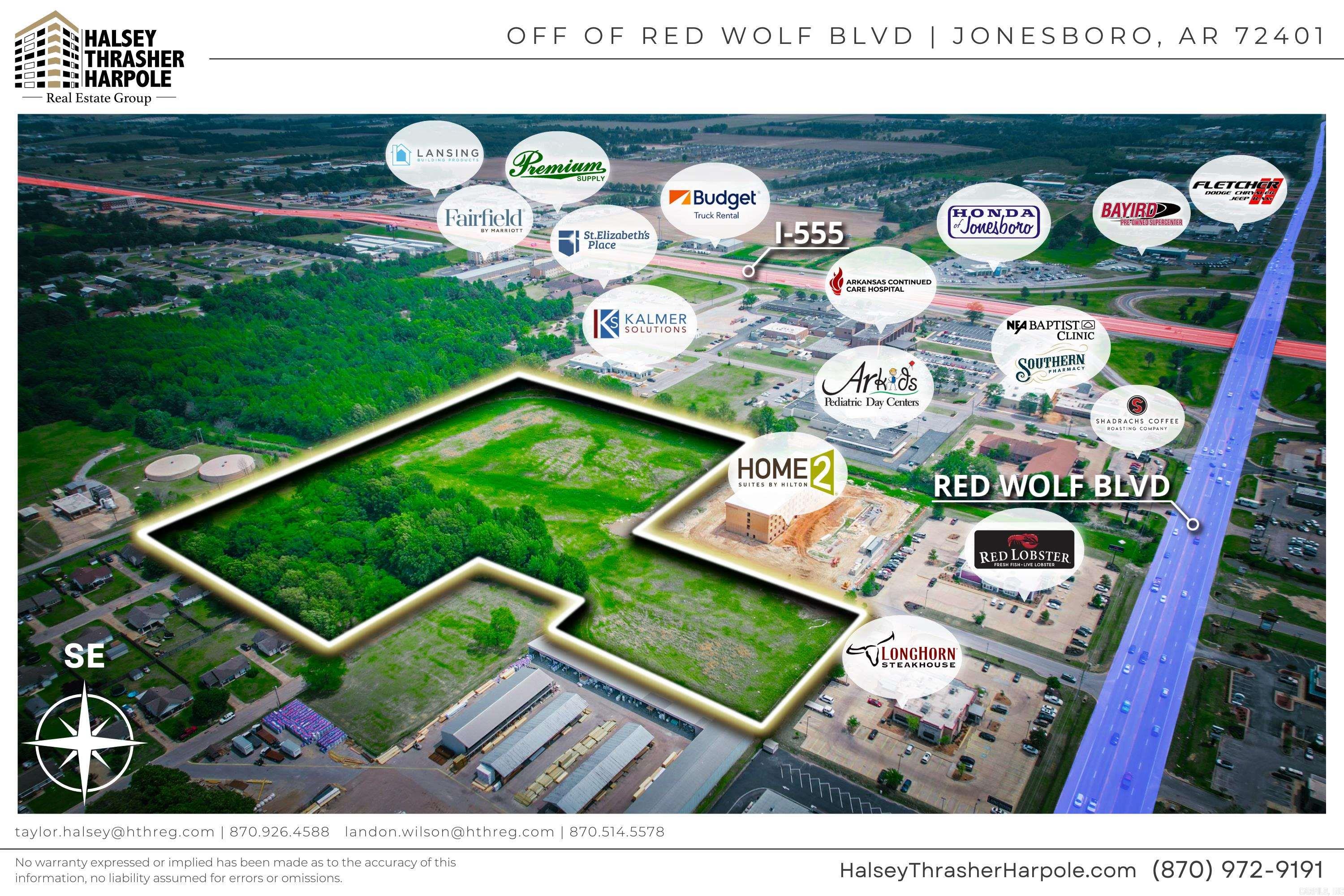 Photo 6 - Vacant Land for sale –   Red Wolf Blvd   Jonesboro, AR