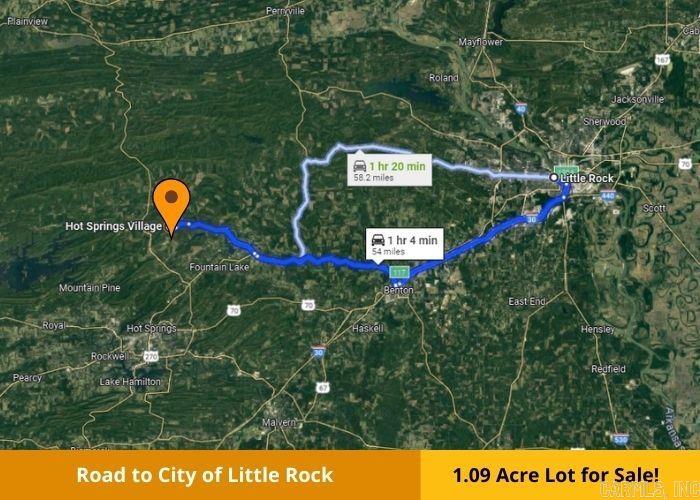 Photo 11 - Vacant Land for sale – 152  E Villena Dr   Hot Springs Village, AR