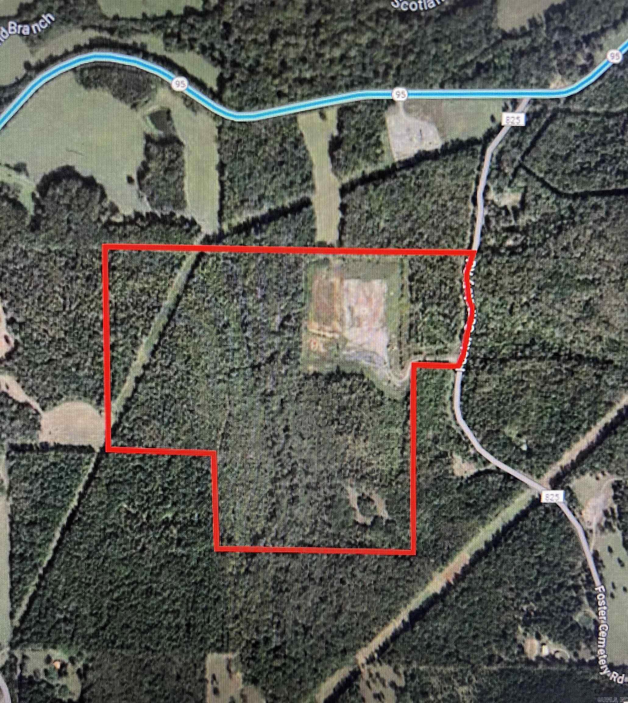 Vacant Land for sale –   Foster Cemetery Rd.   Scotland, AR