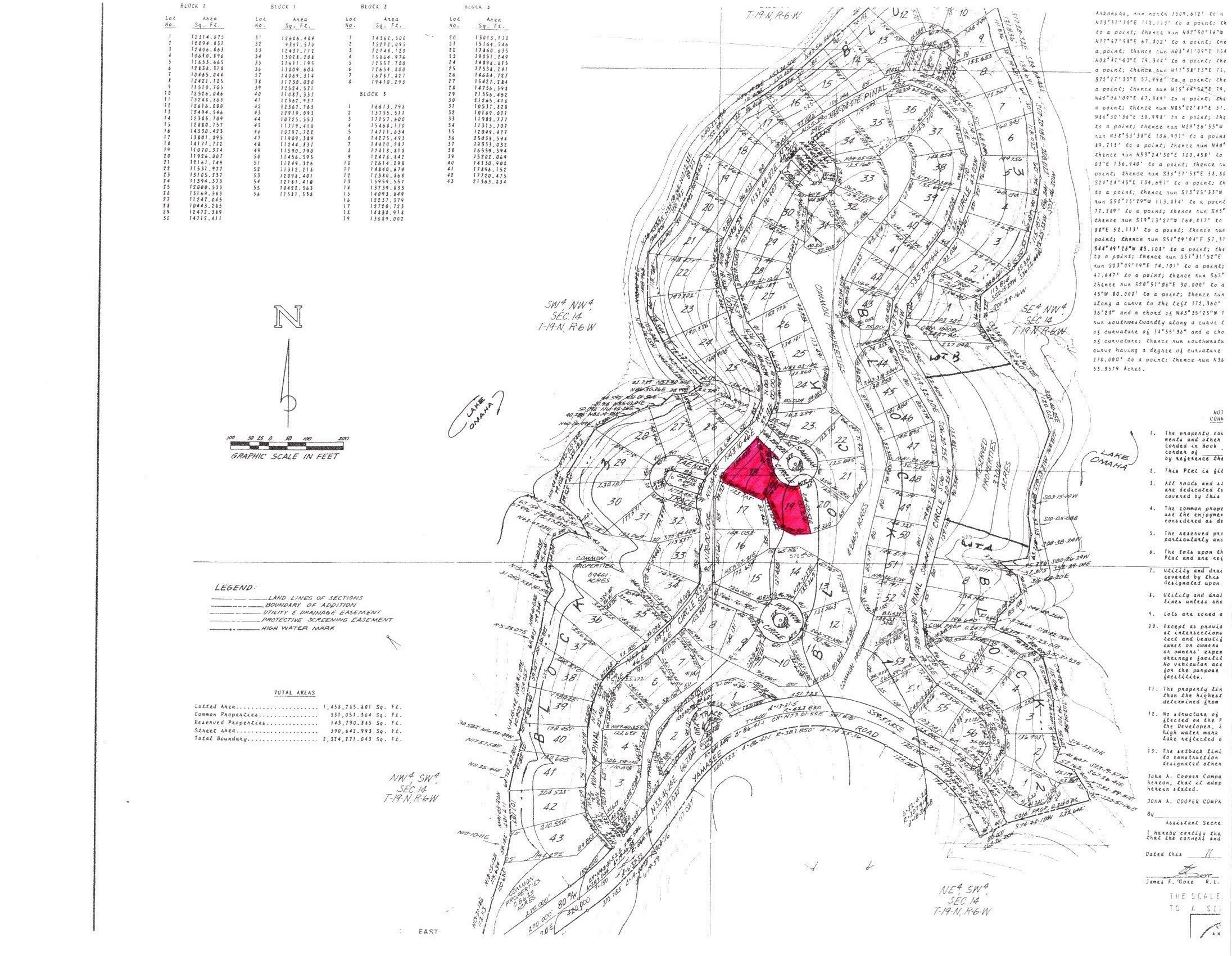 Photo 5 - Vacant Land for sale –   Sagwah Adam Drive  Cherokee Village, AR