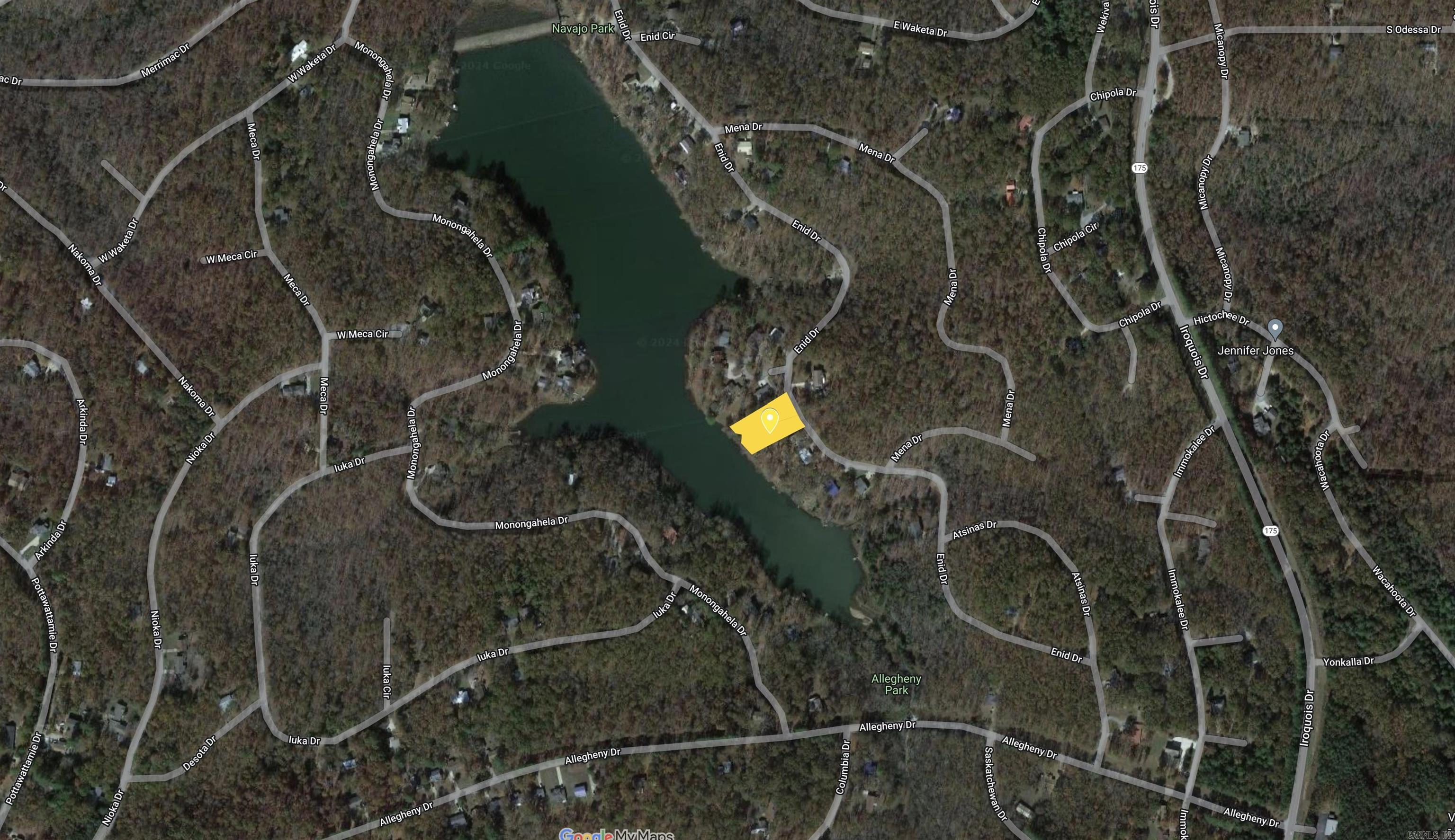 Photo 9 - Vacant Land for sale – Lot 31  Enid   Cherokee Village, AR