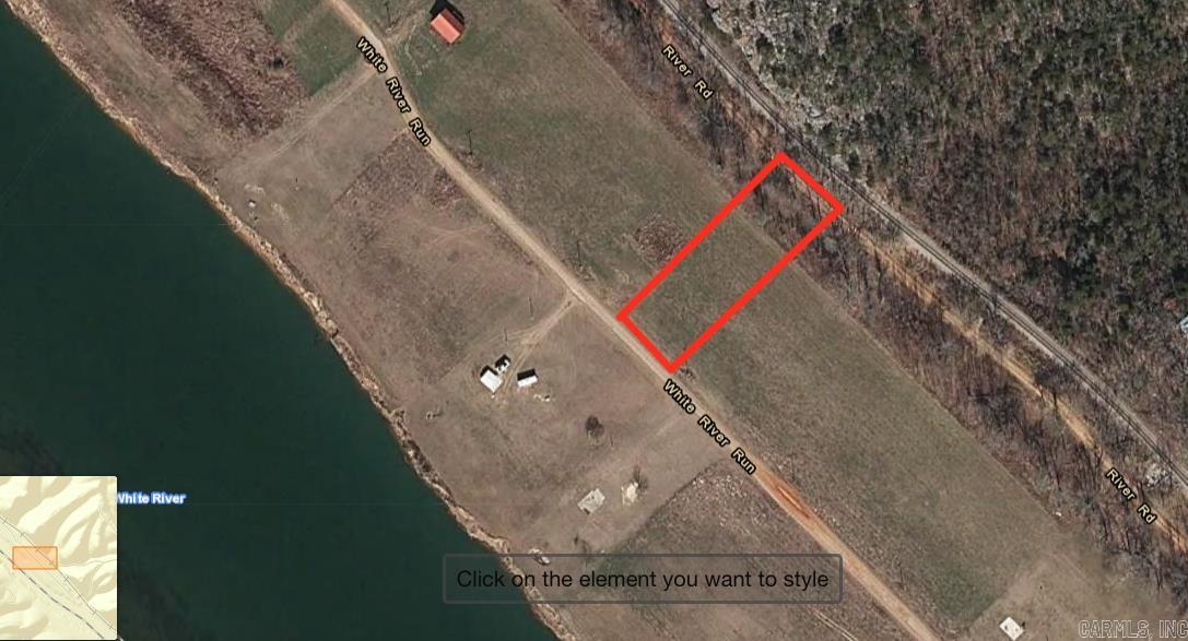 Photo 2 - Vacant Land for sale – 000  White River Run   Guion, AR