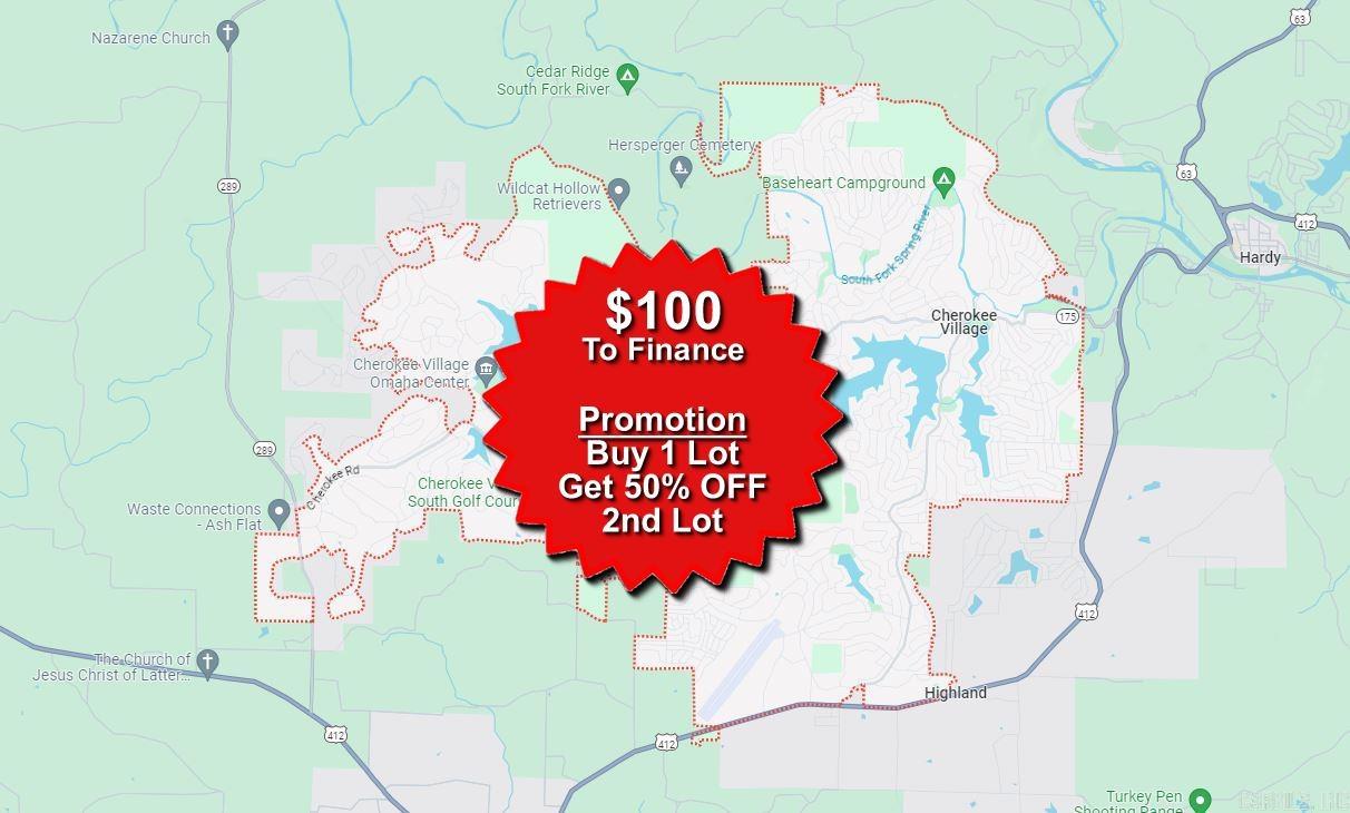 Vacant Land for sale – Lot 18  Ramah   Cherokee Village, AR