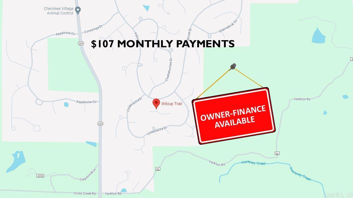 Photo 3 - Vacant Land for sale – Lot 17  Wikiup   Cherokee Village, AR