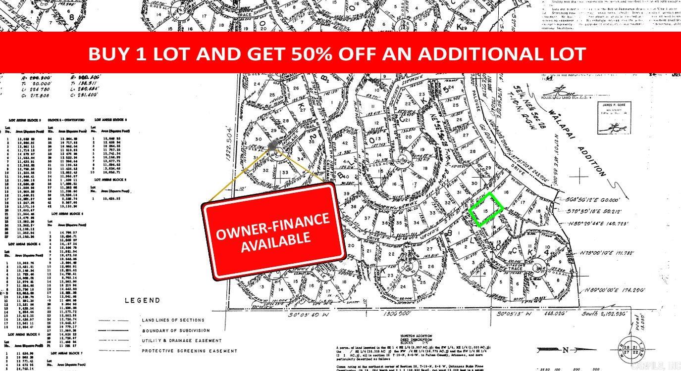 Photo 2 - Vacant Land for sale – Lot 15  Yeibichei   Cherokee Village, AR
