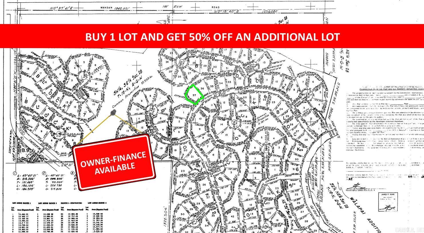 Photo 2 - Vacant Land for sale – Lot 37  Chitamacha   Cherokee Village, AR