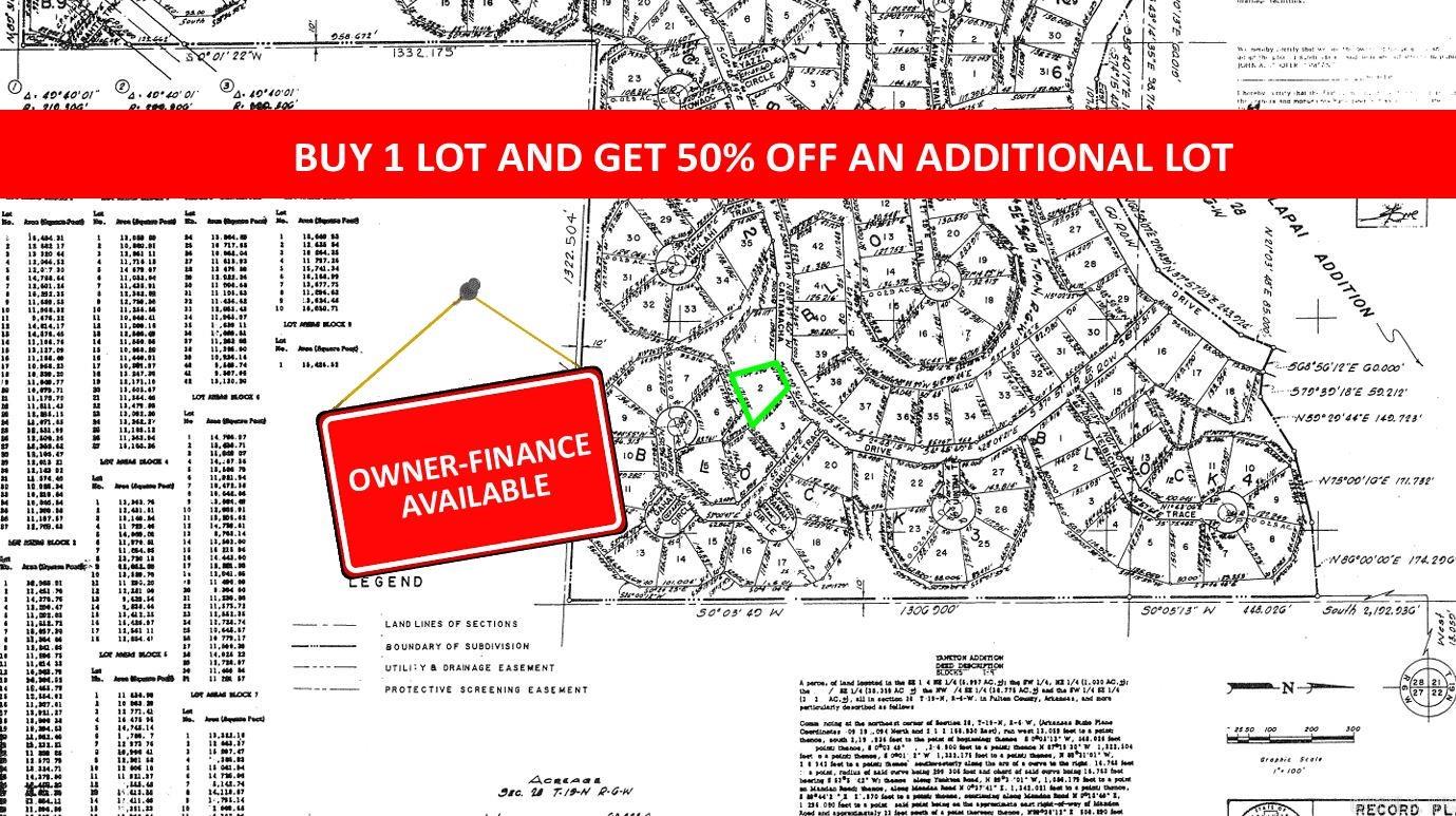 Photo 2 - Vacant Land for sale – Lot 2  Chitamacha   Cherokee Village, AR