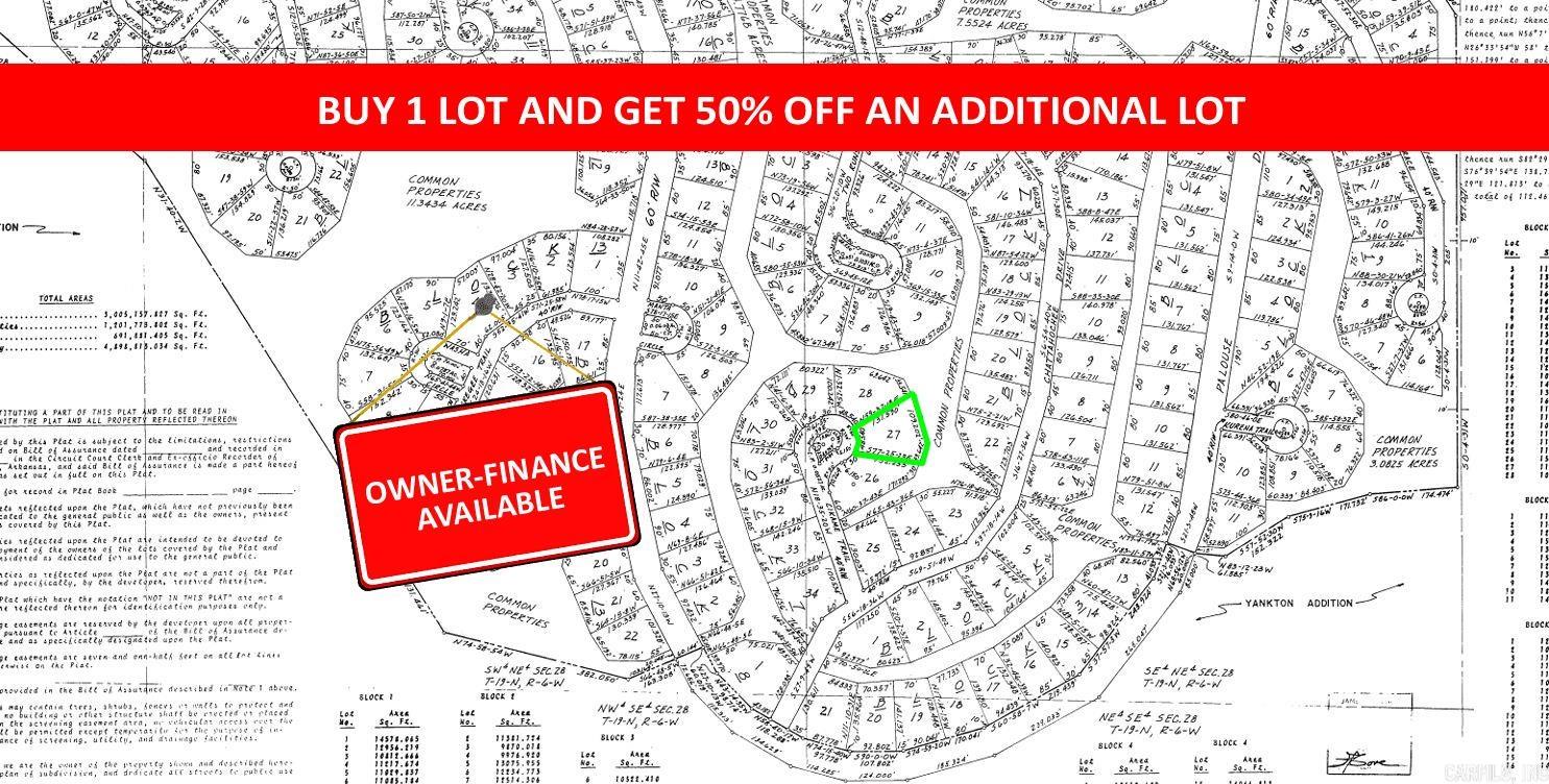 Photo 2 - Vacant Land for sale – Lot 27  Cikame   Cherokee Village, AR