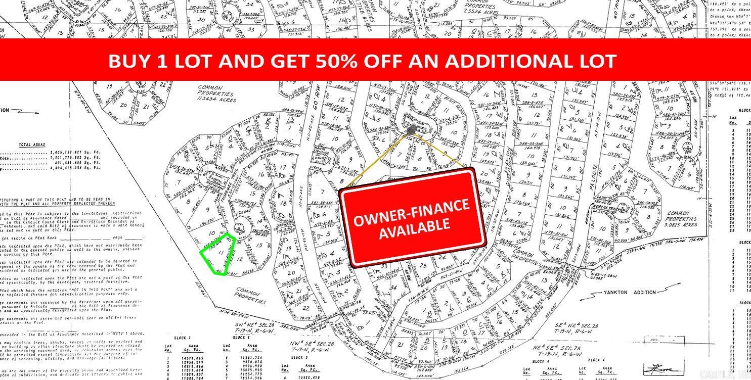 Photo 2 - Vacant Land for sale – Lot 11  Tuskegee   Cherokee Village, AR
