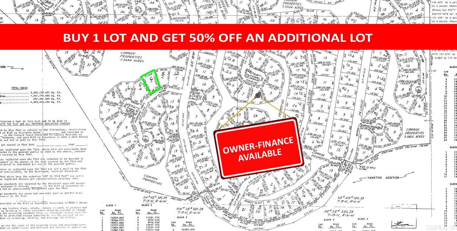 Photo 2 - Vacant Land for sale – Lot 3  Tuskegee   Cherokee Village, AR