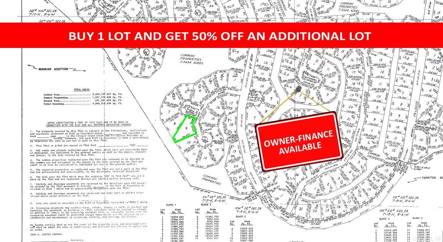 Photo 2 - Vacant Land for sale – Lot 9  Washa   Cherokee Village, AR