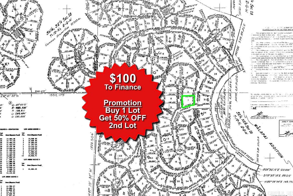 Vacant Land for sale – Lot 1  Illahan   Cherokee Village, AR