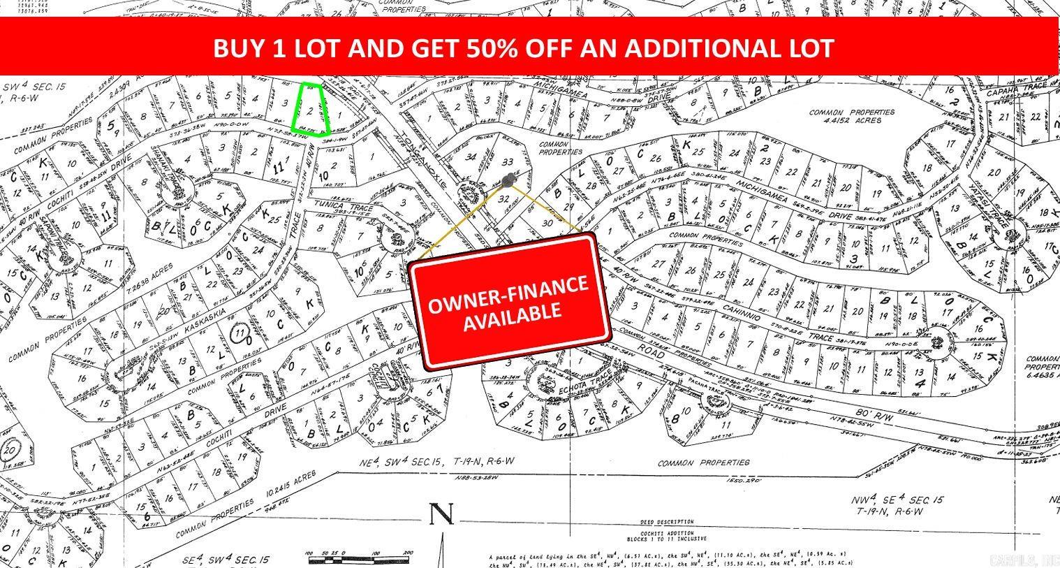 Photo 2 - Vacant Land for sale – Lot 2  Cochiti   Cherokee Village, AR