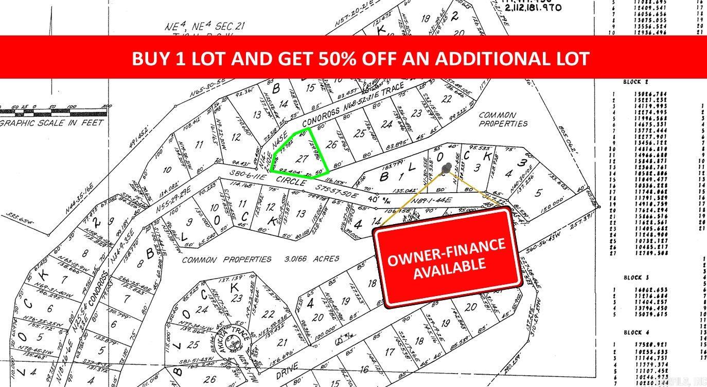 Photo 2 - Vacant Land for sale – Lot 27  Conocross   Cherokee Village, AR
