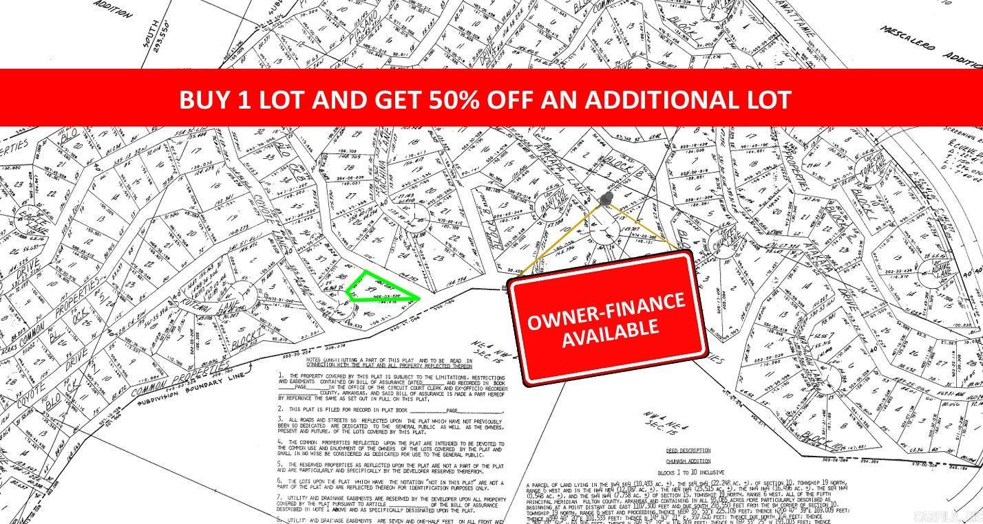 Photo 2 - Vacant Land for sale – Lot 39  Coyote   Cherokee Village, AR