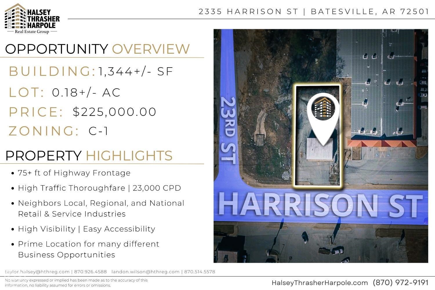 Photo 2 - Commercial / Industrial for sale – 2335  Harrison   Batesville, AR