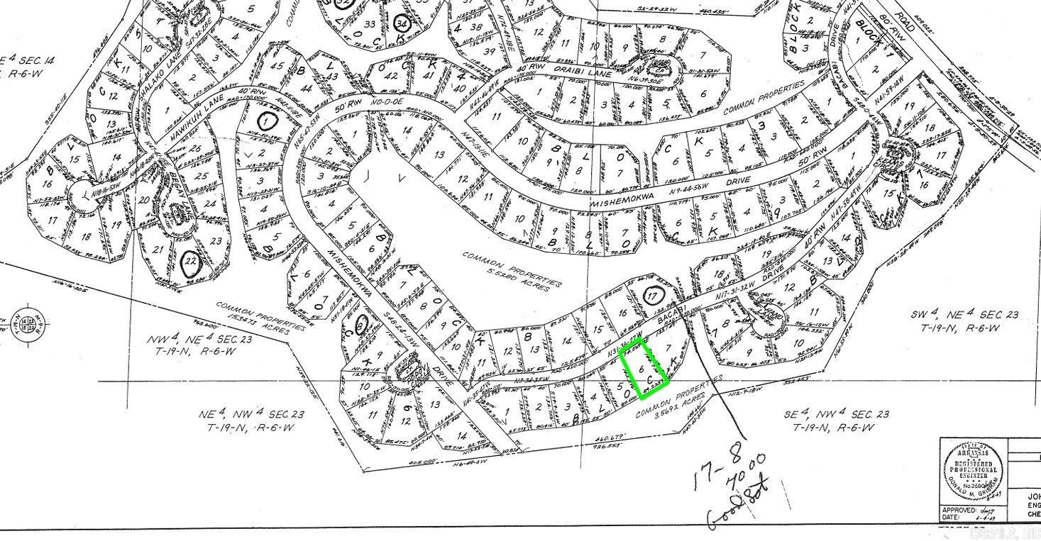 Photo 2 - Vacant Land for sale – Lot 6  BACABI   Cherokee Village, AR