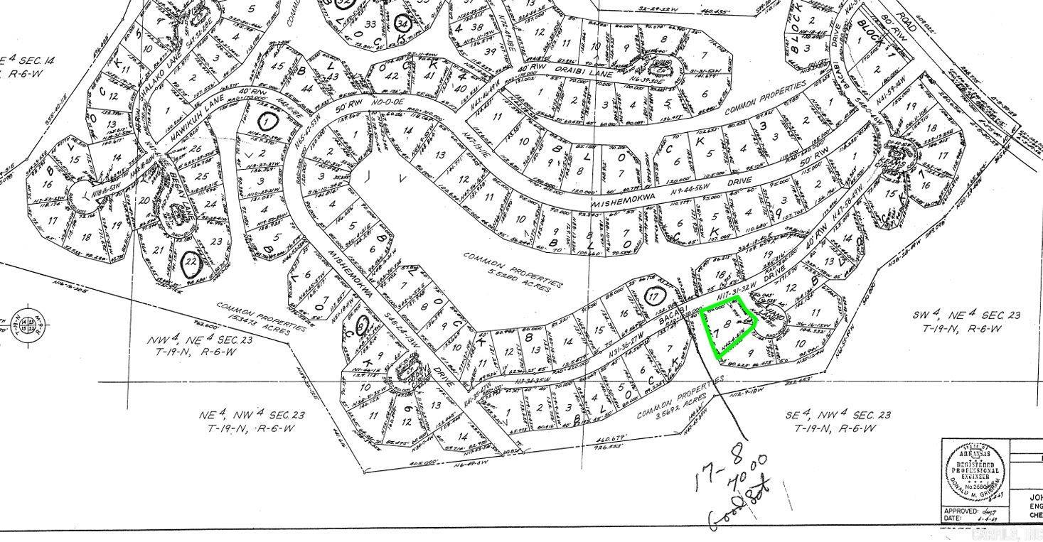 Photo 2 - Vacant Land for sale – Lot 8  HANO   Cherokee Village, AR
