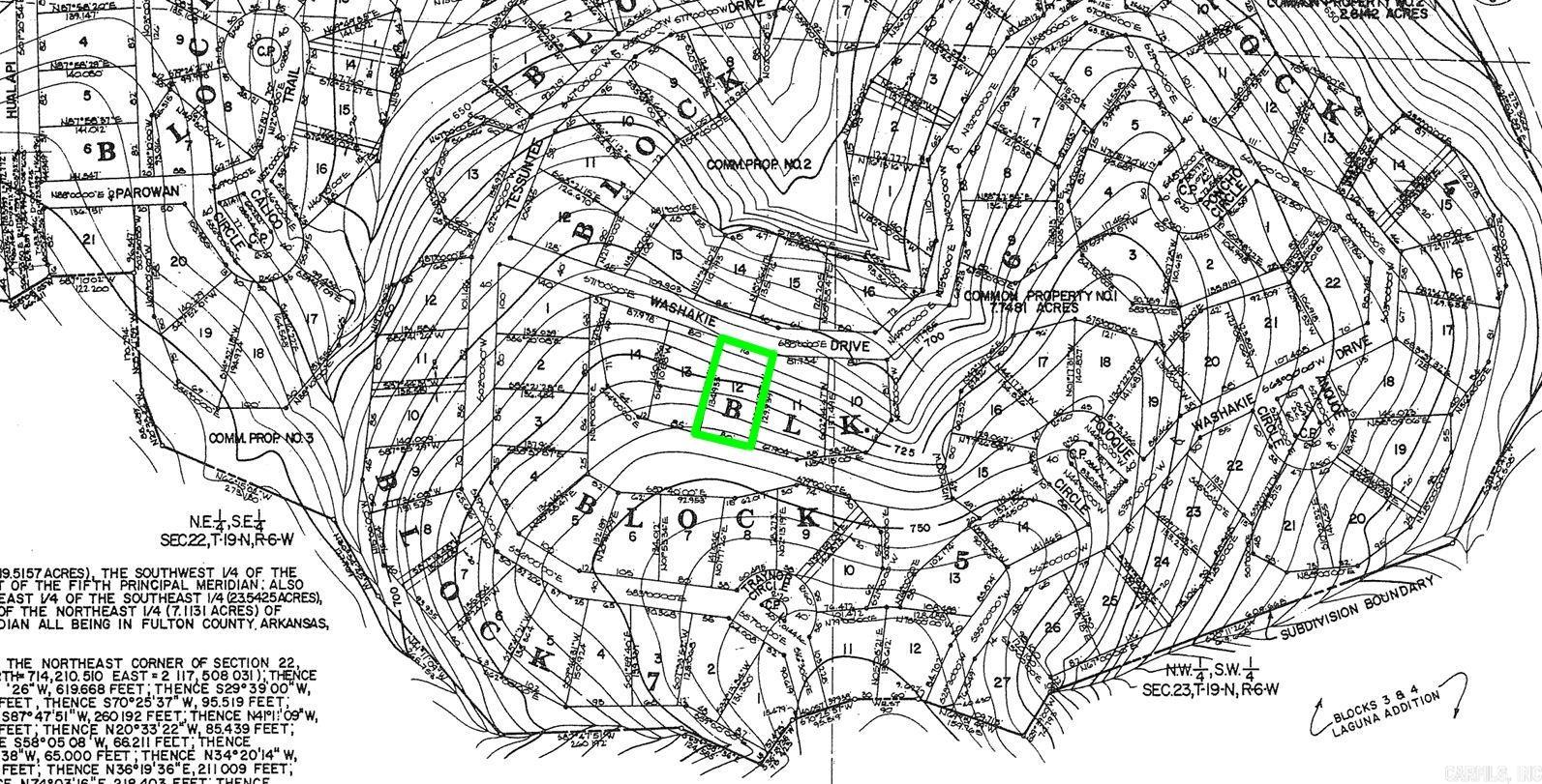 Photo 2 - Vacant Land for sale – 0  WASHAKIE   Cherokee Village, AR