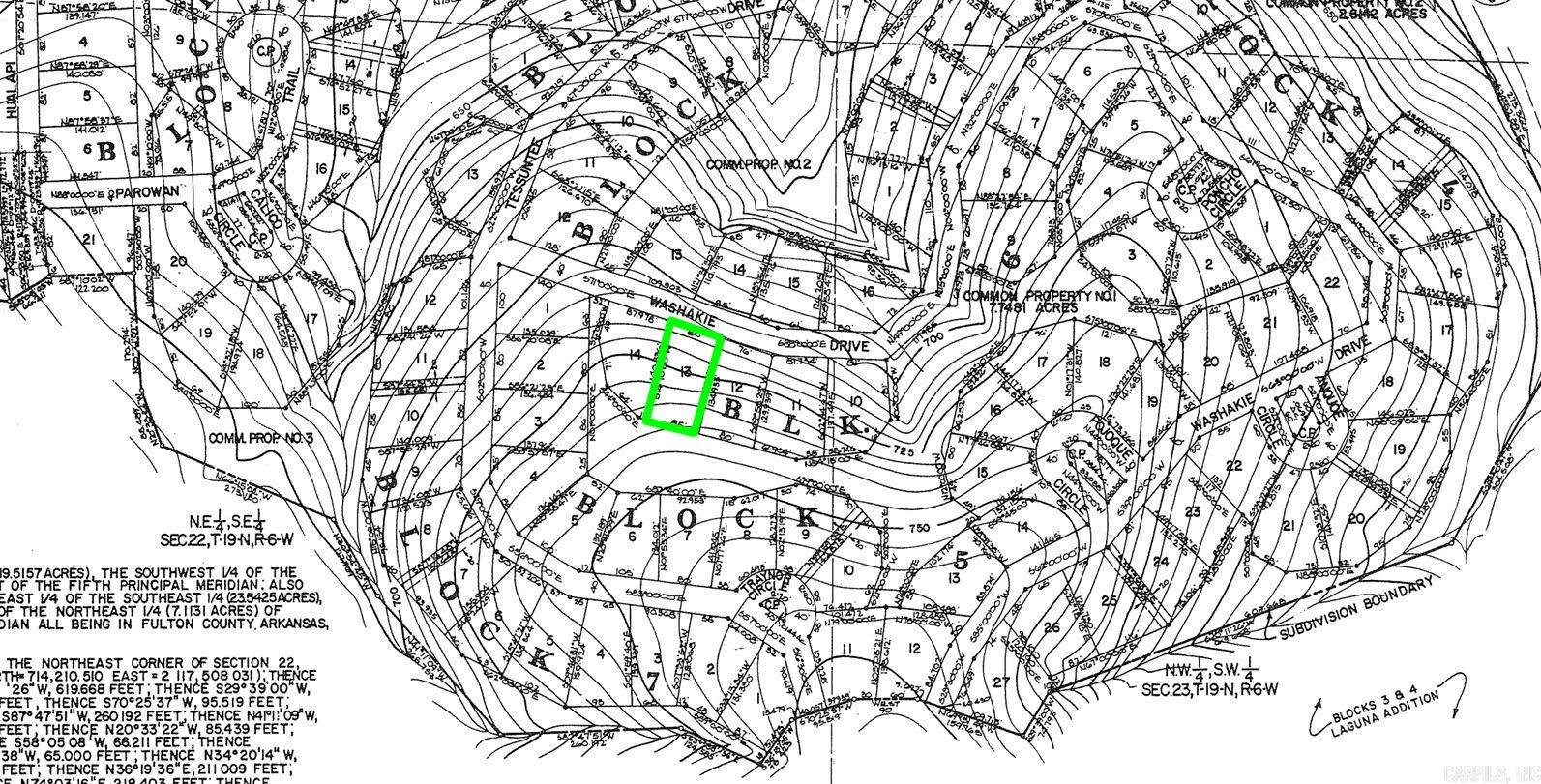Photo 2 - Vacant Land for sale – 0  WASHAKIE   Cherokee Village, AR