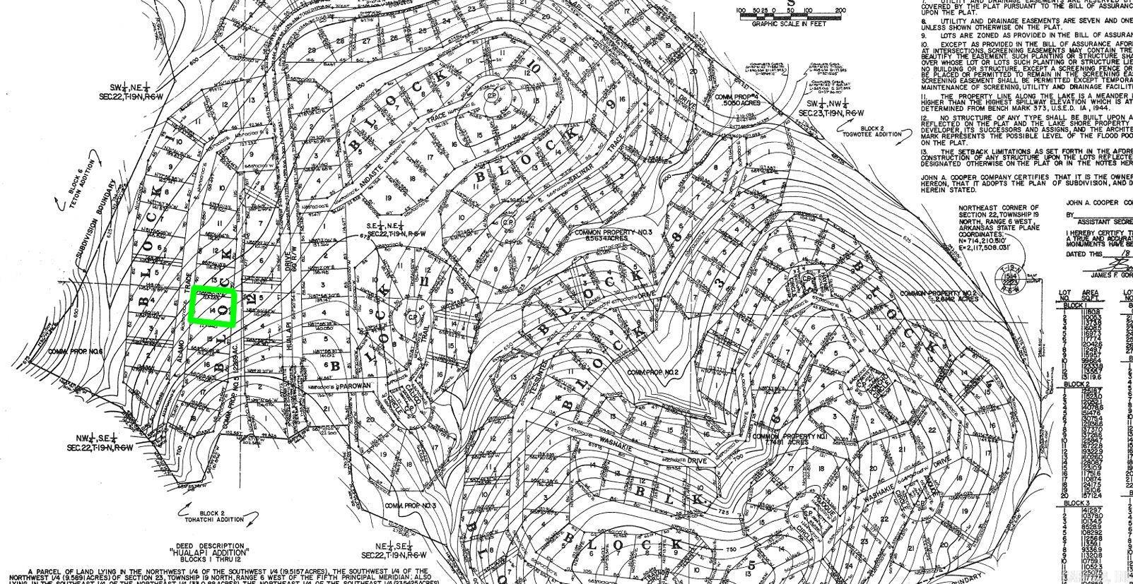 Photo 2 - Vacant Land for sale – Lot 14  ALAMO   Cherokee Village, AR