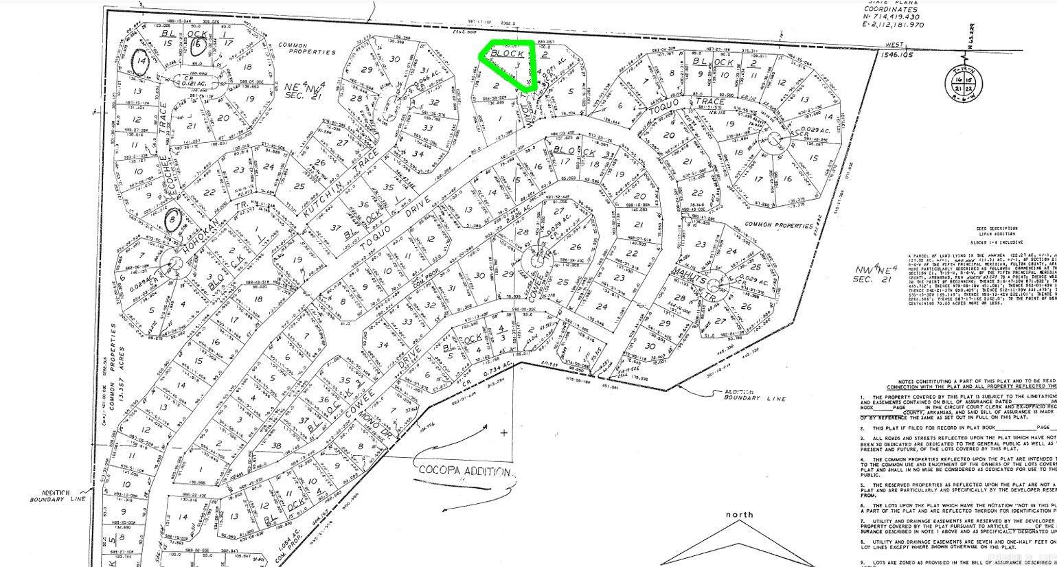 Photo 2 - Vacant Land for sale – 0  WIYOT   Cherokee Village, AR