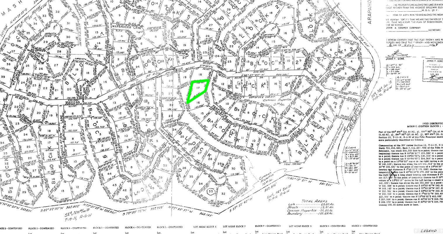 Photo 2 - Vacant Land for sale – Lot 17  PARFLECHE   Cherokee Village, AR
