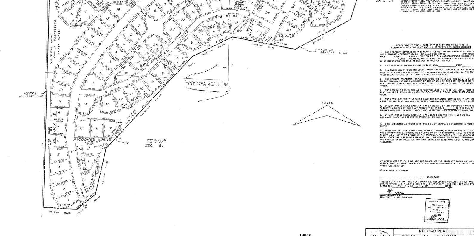 Photo 2 - Vacant Land for sale – Lot 15  HICOOHEE   Cherokee Village, AR