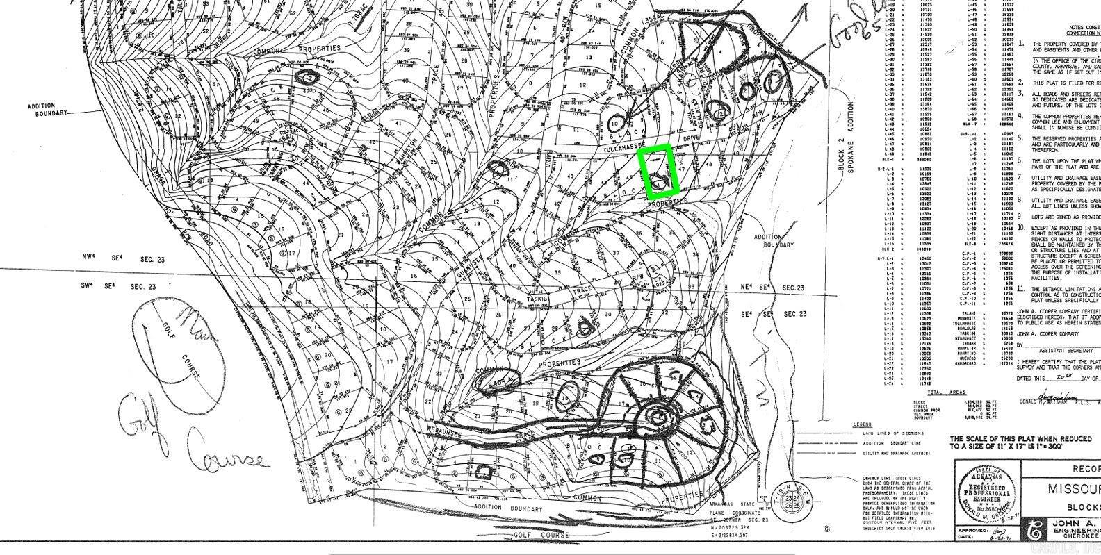 Photo 2 - Vacant Land for sale – Lot 46  TULLAHASSEE   Cherokee Village, AR