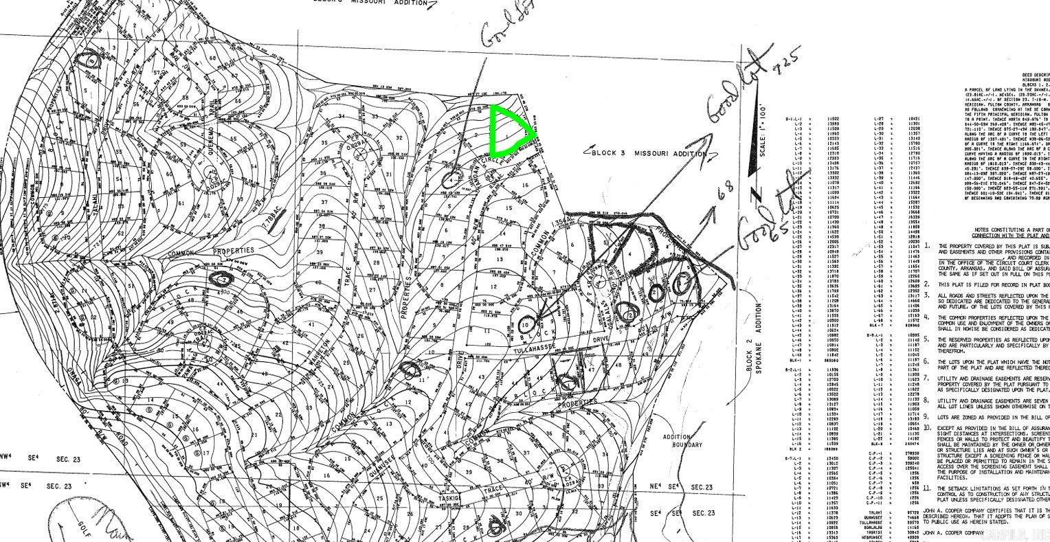 Photo 2 - Vacant Land for sale – 0  QUANUSEE   Cherokee Village, AR