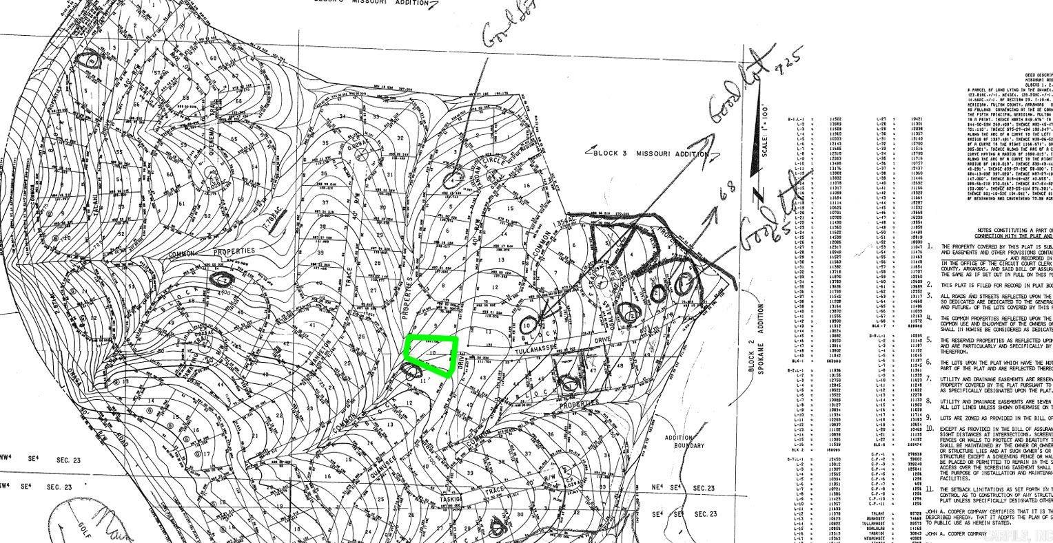 Photo 2 - Vacant Land for sale – 0  QUANUSEE   Cherokee Village, AR