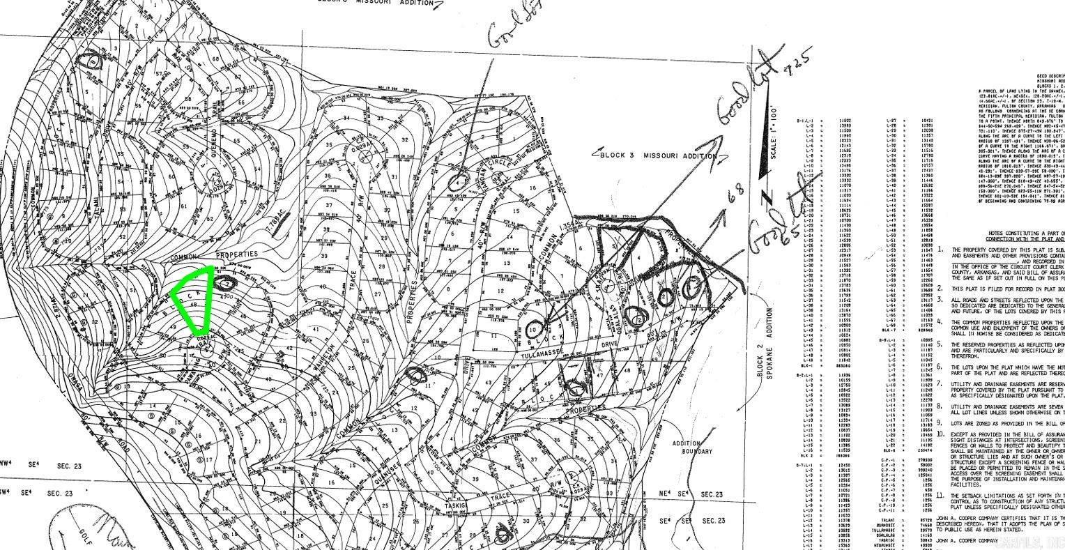 Photo 2 - Vacant Land for sale – Lot 48  PAWATING   Cherokee Village, AR