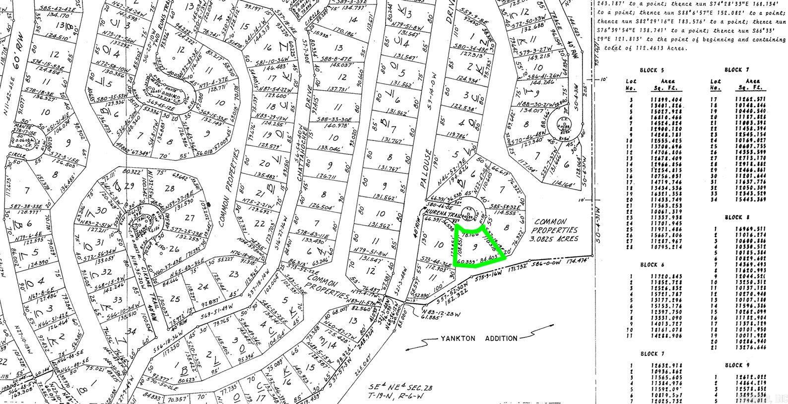 Photo 2 - Vacant Land for sale – Lot 9  KURENA   Cherokee Village, AR