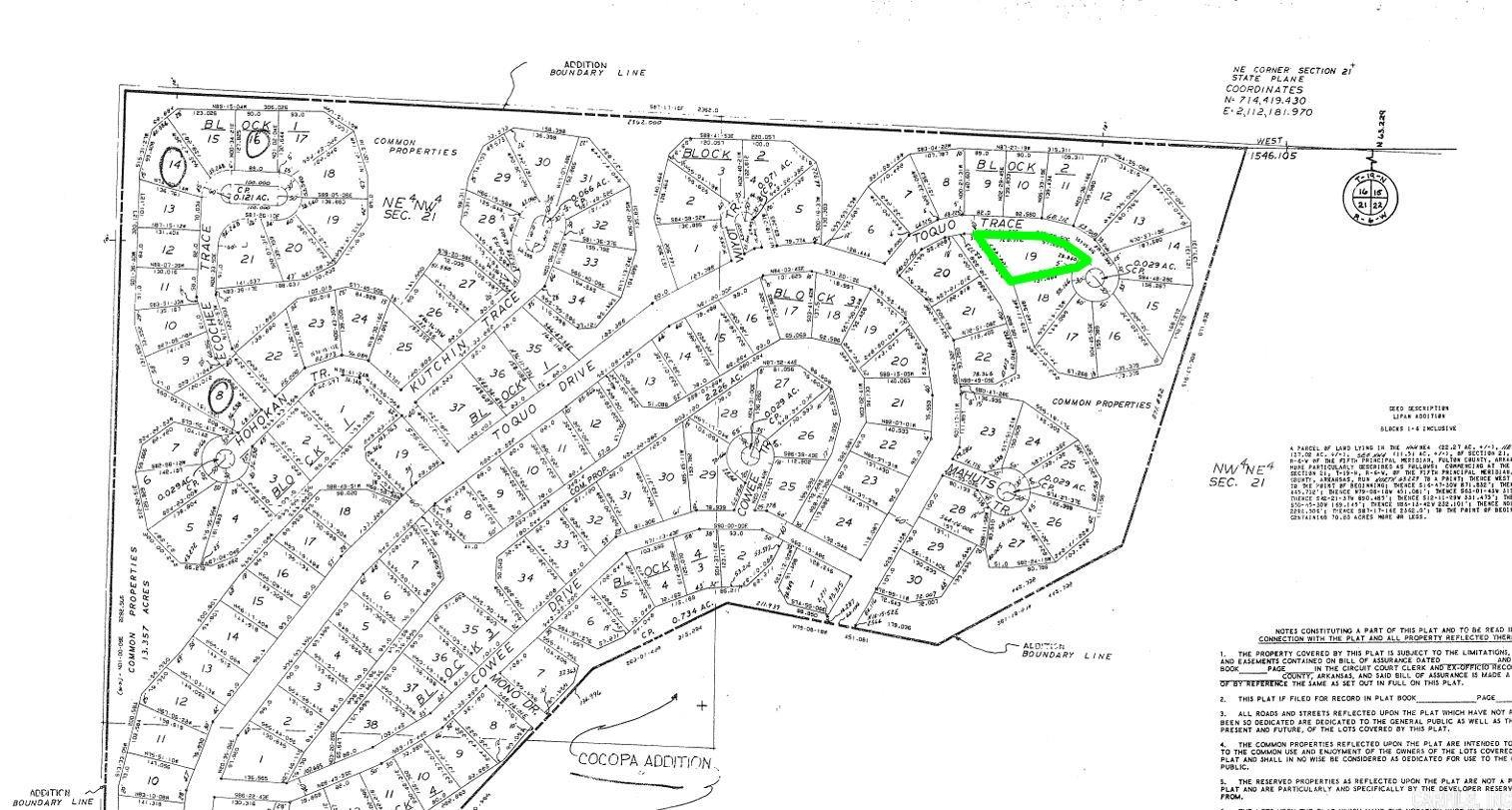 Photo 2 - Vacant Land for sale – 0  Toquo   Cherokee Village, AR