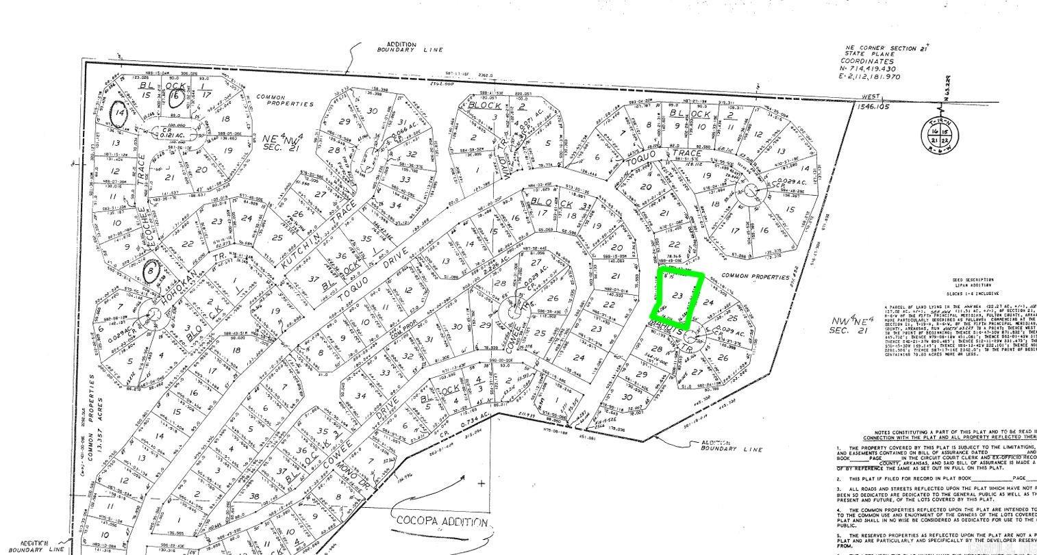 Photo 2 - Vacant Land for sale – 0  Mahuts   Cherokee Village, AR