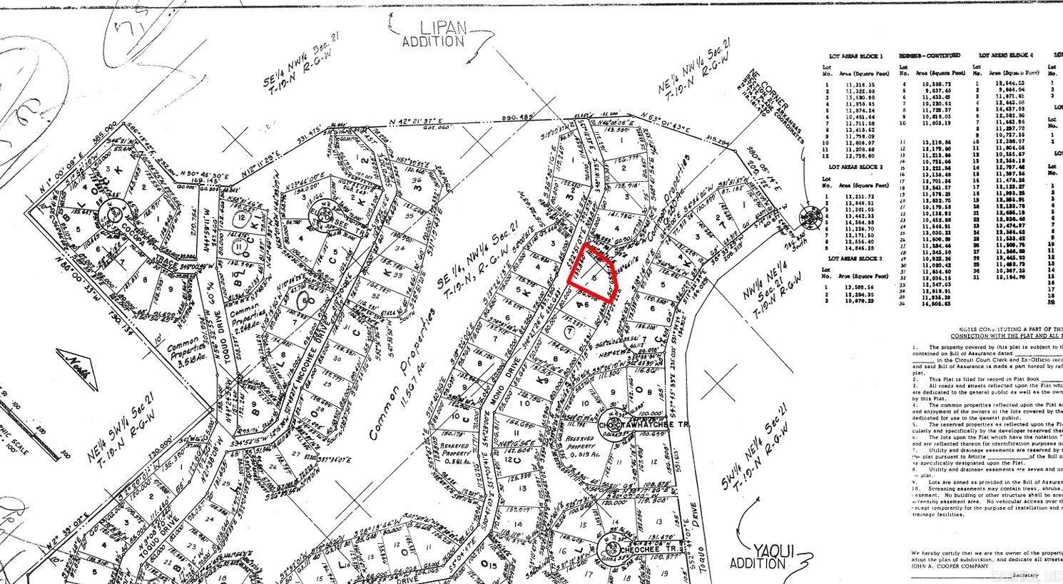 Photo 2 - Vacant Land for sale – Lot 5  Mono   Cherokee Village, AR