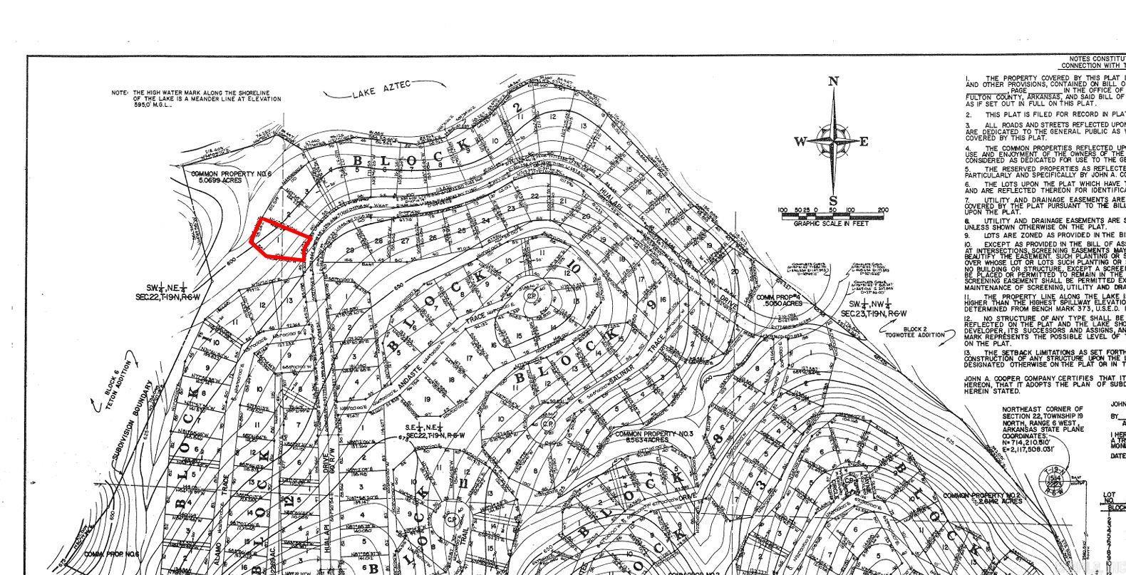 Photo 2 - Vacant Land for sale – Lot 1  Hualapi   Cherokee Village, AR