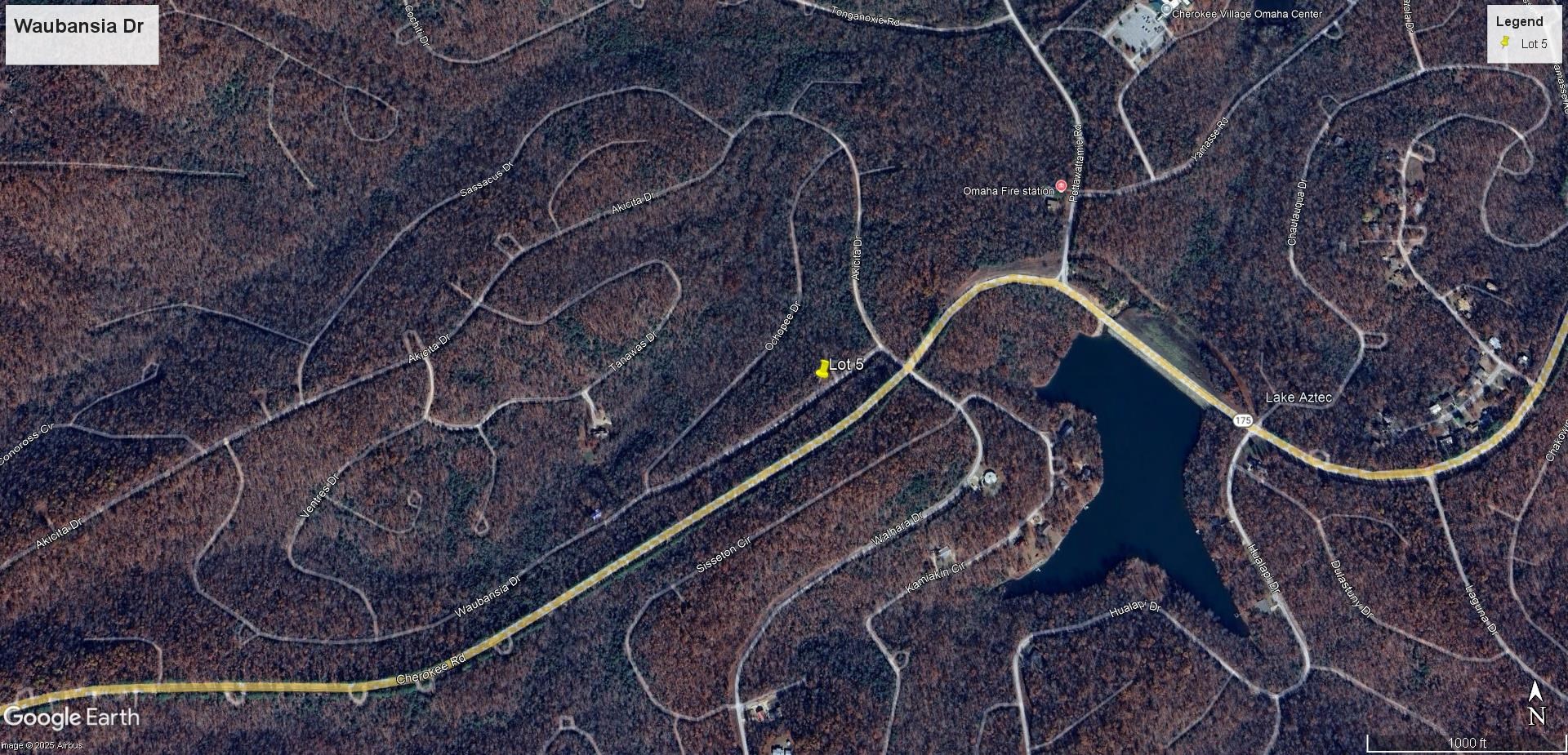 Photo 2 - Vacant Land for sale –   Waubansia   Cherokee Village, AR