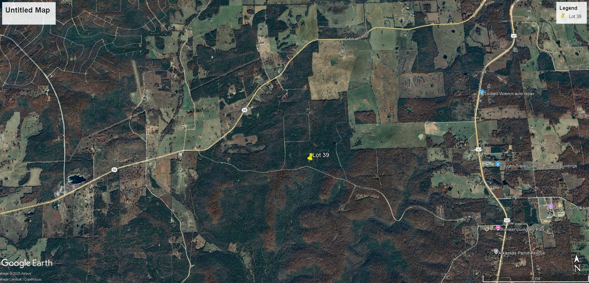 Photo 3 - Vacant Land for sale –   Strawberry Valley   Ash Flat, AR