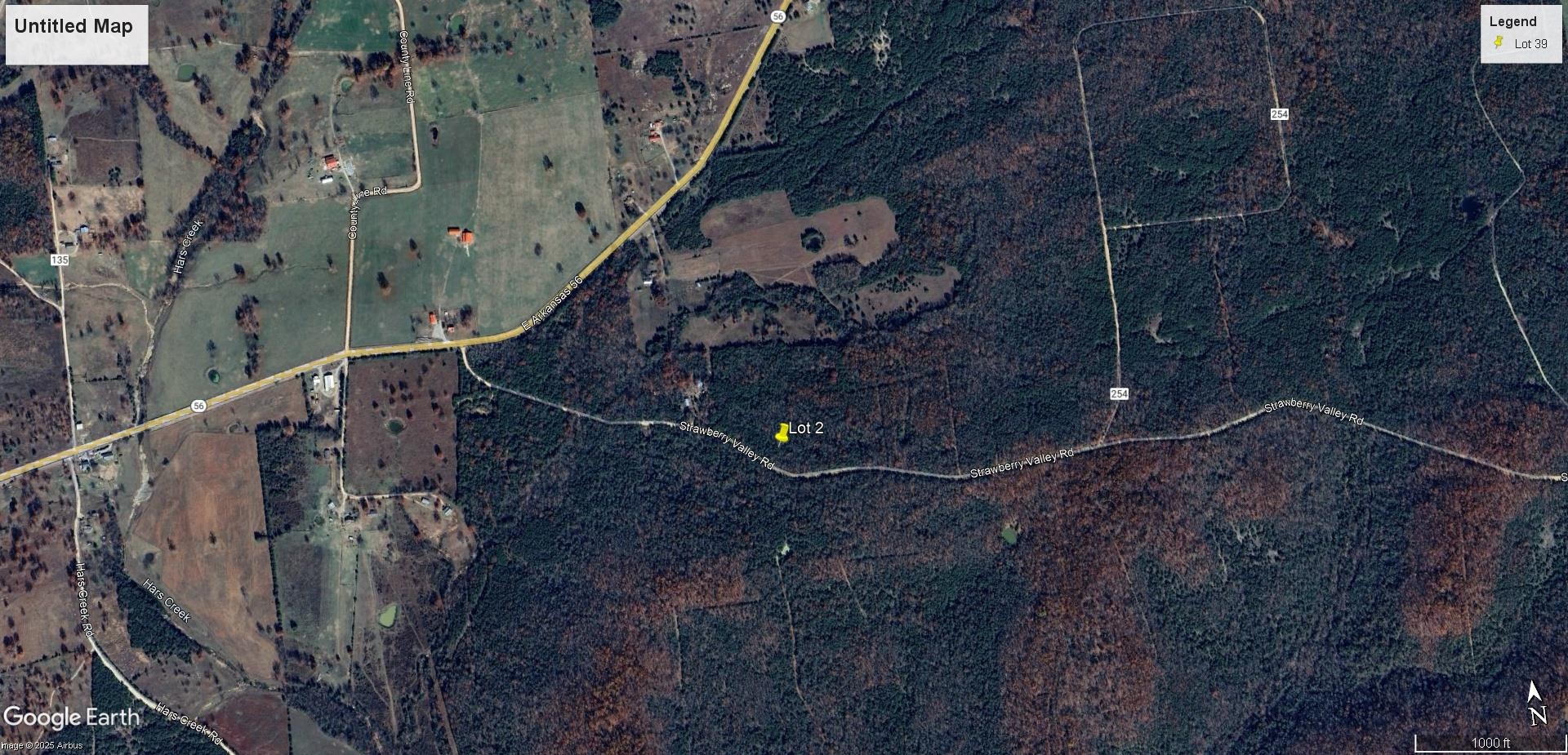 Photo 3 - Vacant Land for sale –   Strawberry Valley   Ash Flat, AR